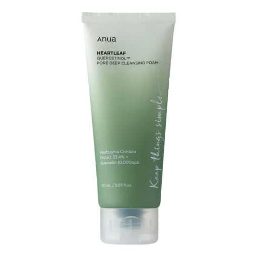 ANUA Pena na umývanie tváre Heartleaf Quercetinol Pore Deep Cleansing Foam